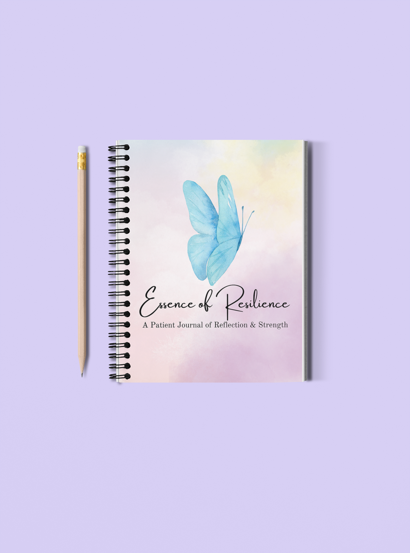Essence of Resilience: A Patient Journal of Reflection & Strength - Wire O Bound - Image 2