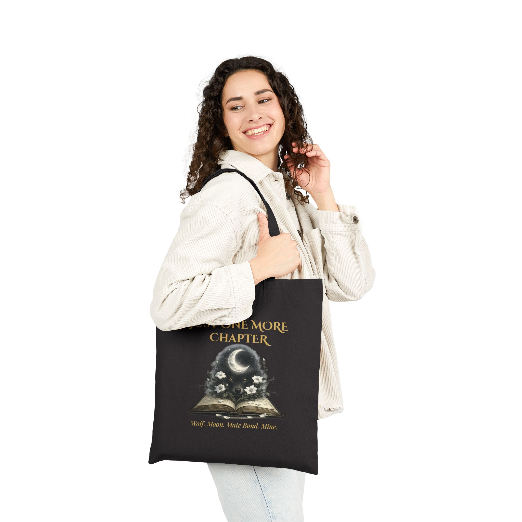 Just One More Chapter™ | Wolf. Moon. Mate Bond. Mine. | Tote